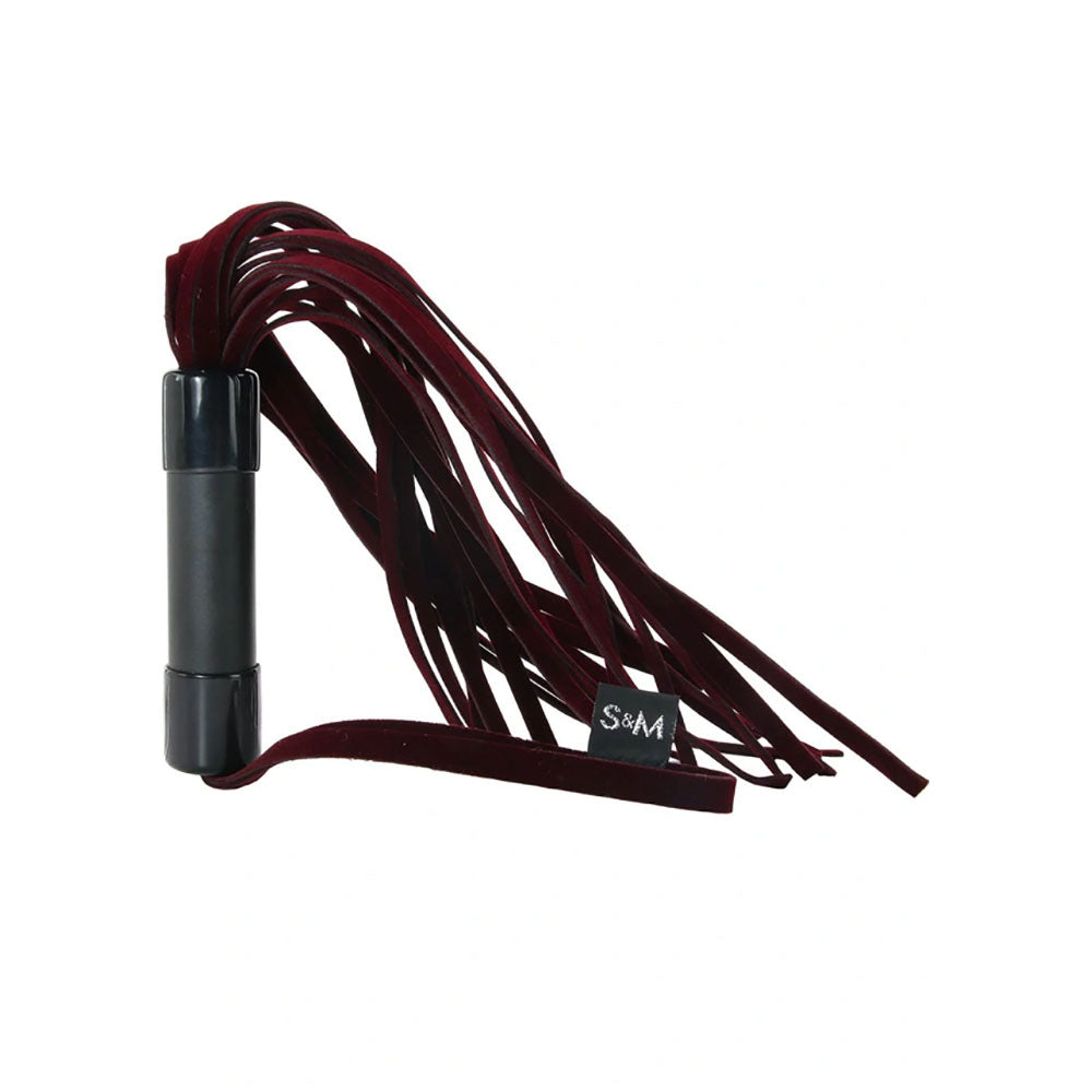 Sex & Mischief Enchanted Flogger - Red/Black Flogger Whip-SS09921