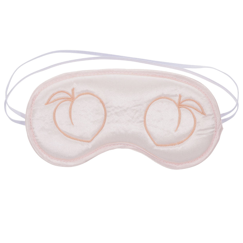 Sex & Mischief Peaches n CreaMe Blindfold - Peach Eyemask-SS09961