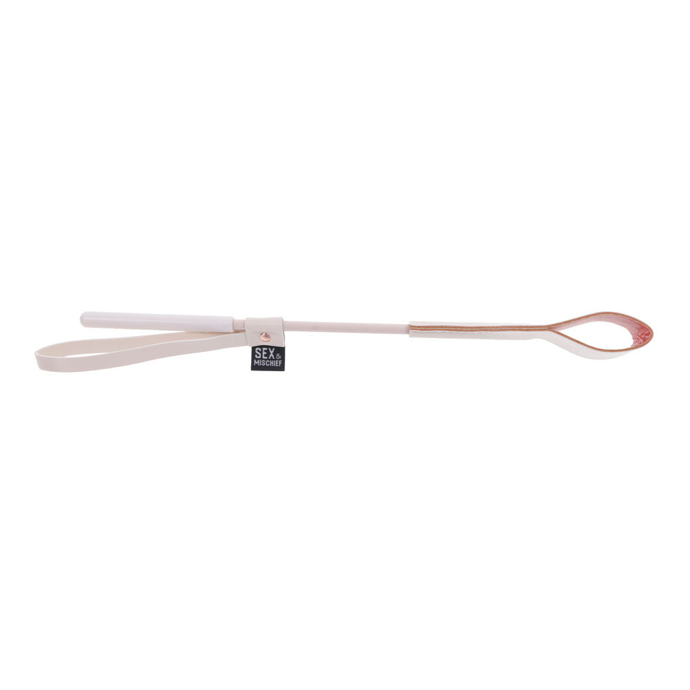 Sex & Mischief Peaches n CreaMe Riding Crop - Peach 30 cm Crop Whip-SS09969