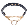 Sex & Mischief Cougar Day Collar - Navy Blue/Gold Collar-SS09974