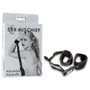 Sex & Mischief Adjustable Handcuffs - Black Restraints-SS10027