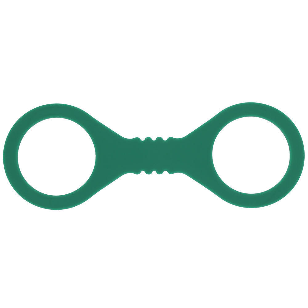 Sex & Mischief Indica Small Silicone Cuffs - Green Small Restraints - SS10219