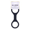 Sex & Mischief Shadow Small Silicone Cuffs - Black Small Restraints - SS10227