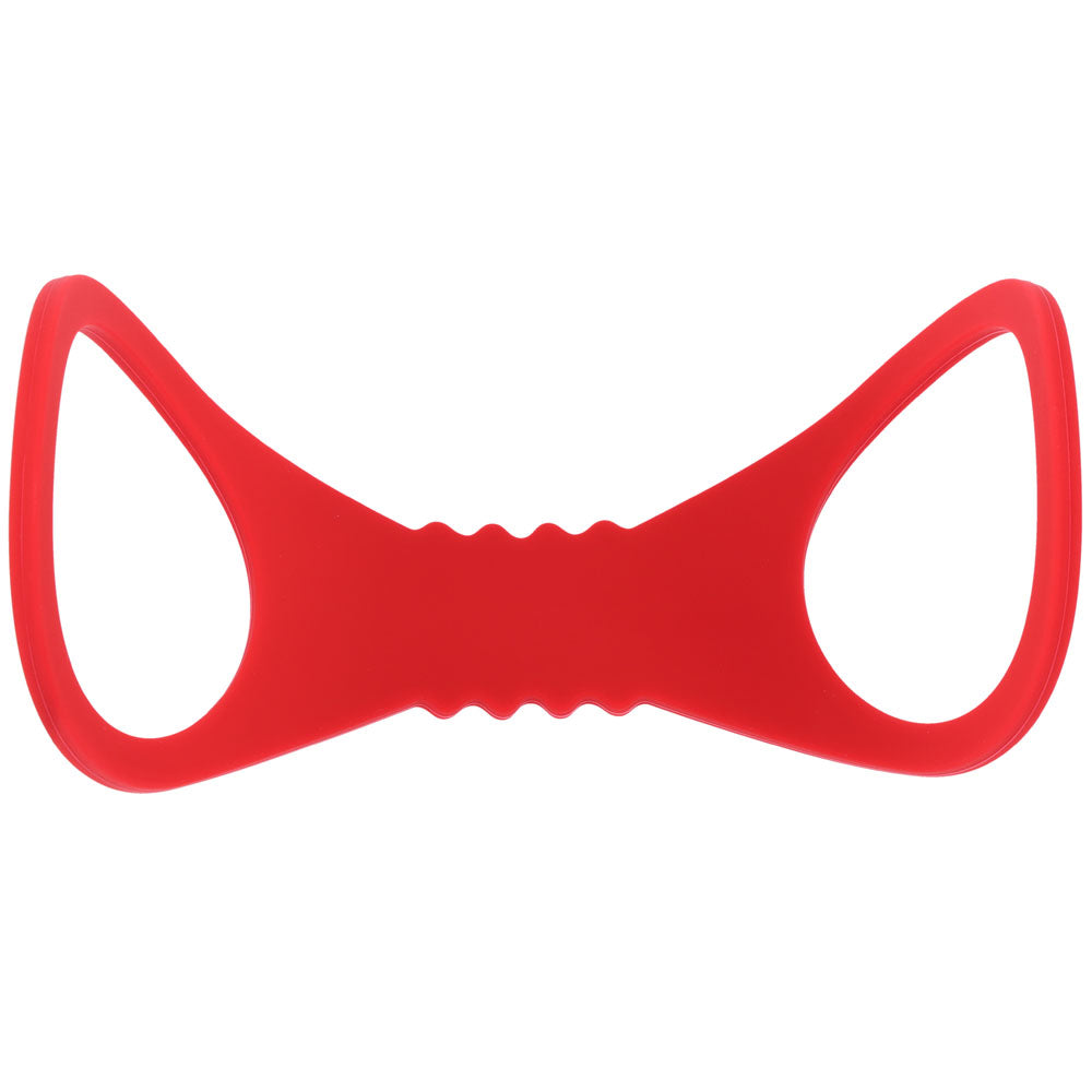 Sex & Mischief Amor Large Silicone Cuffs - Red Large Restraints - SS10230