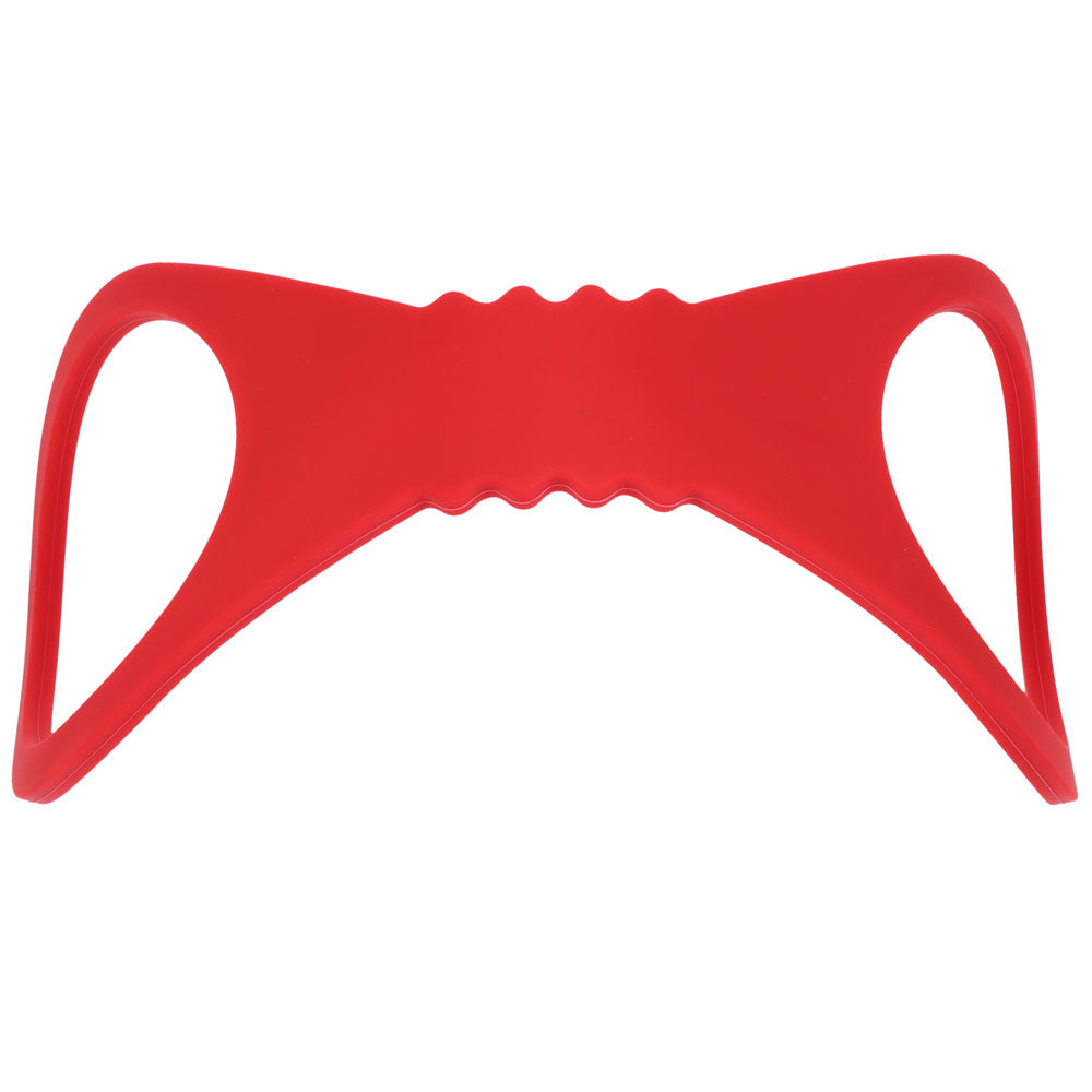 Sex & Mischief Amor Large Silicone Cuffs - Red Large Restraints - SS10230
