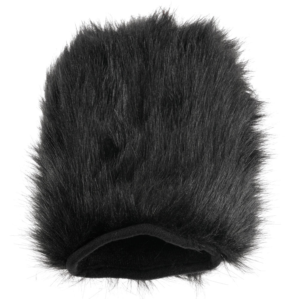 SPORTSHEETS Spiked Sensory Mitt - Black Furry Mitt with Spikes-SS32405