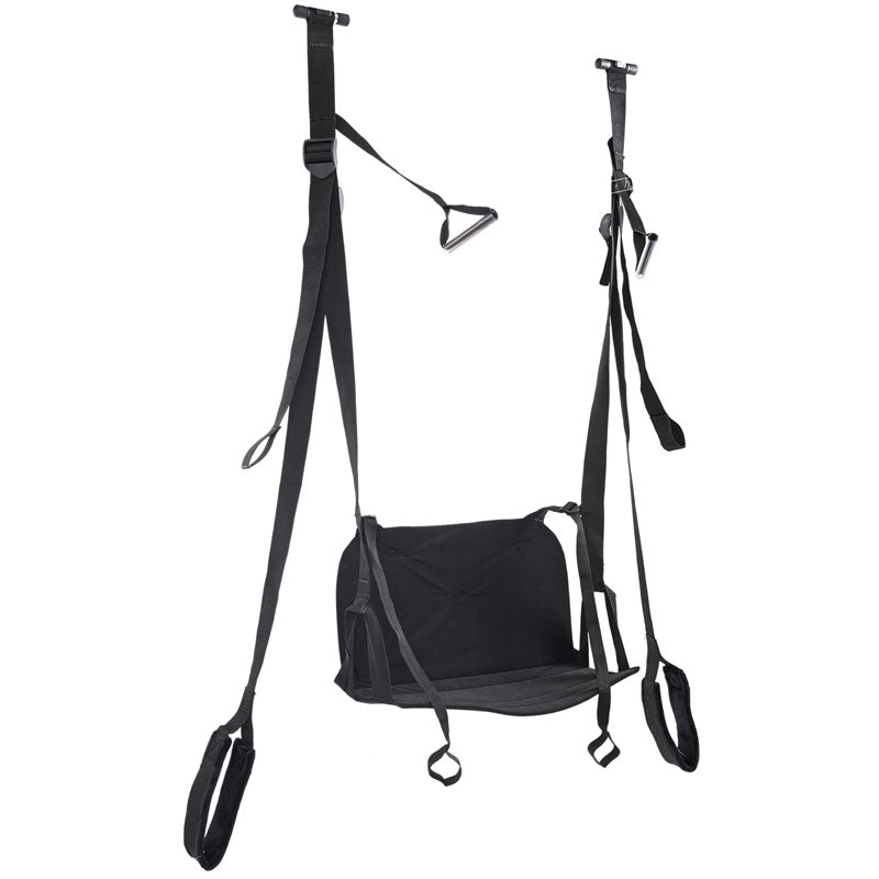 Pivot Deluxe Door Jam Sex Sling - Black Door Swing-SS36010