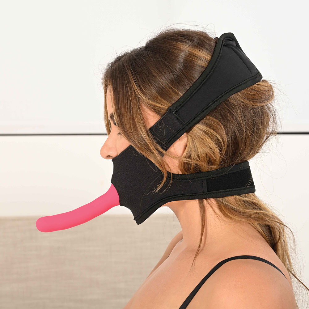 Pivot In Your Face Strap On - Black Face-Sitter Strap-On Harness (No Probe Included)-SS36015