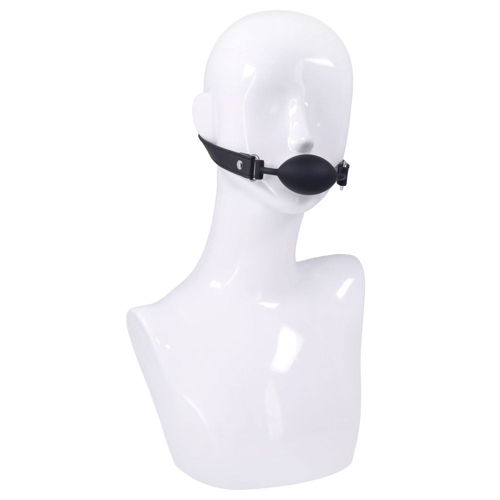 SPORTSHEETS Signature Midnight Muse Oval Gag - Black Mouth Restraint - SS68107