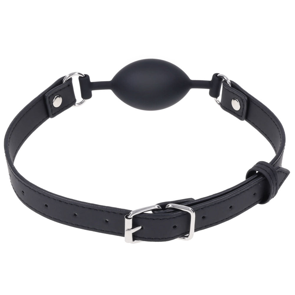 SPORTSHEETS Signature Midnight Muse Oval Gag - Black Mouth Restraint - SS68107