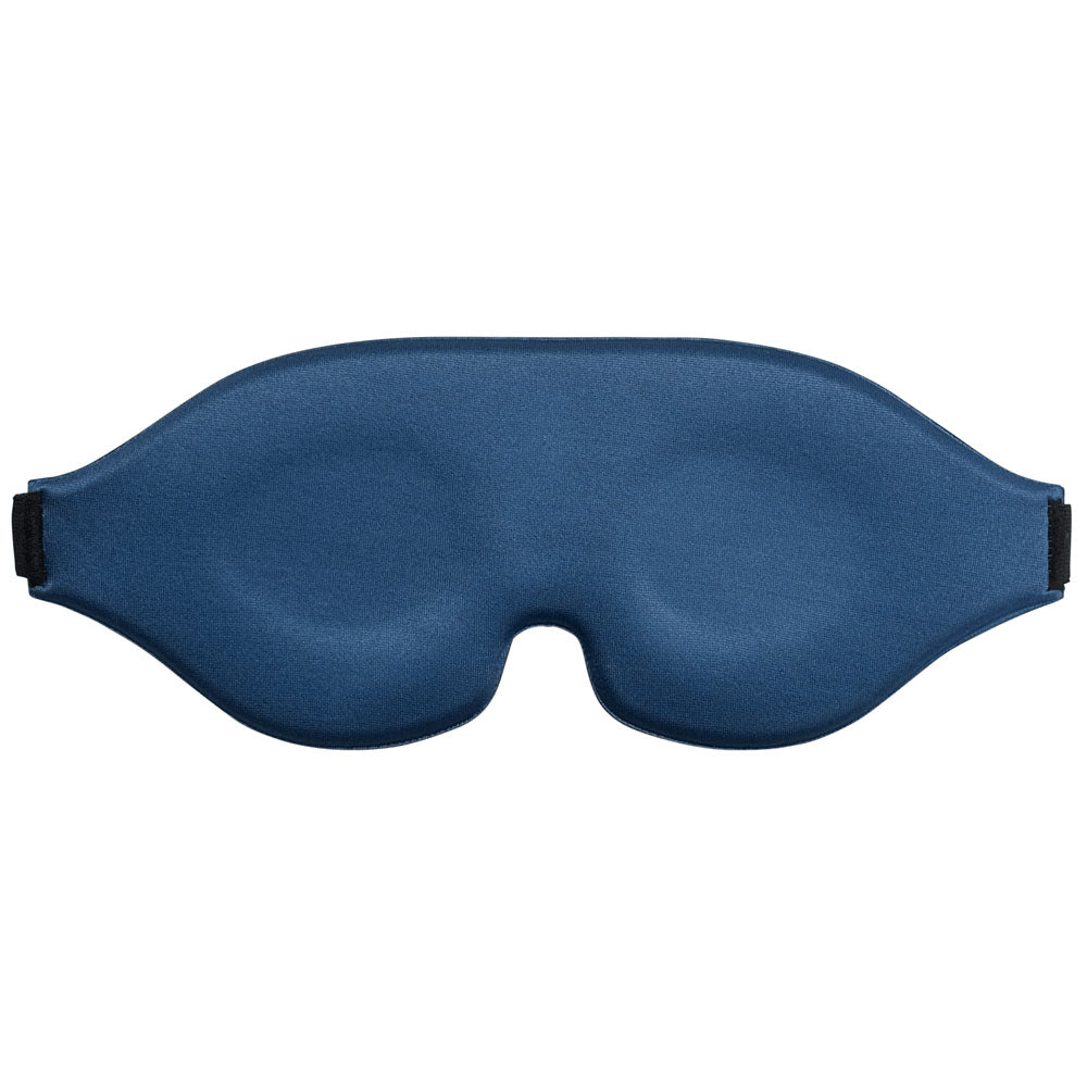 SPORTSHEETS Signature Twilight Tease Blackout Blindfold - Blue Eye Mask - SS68126