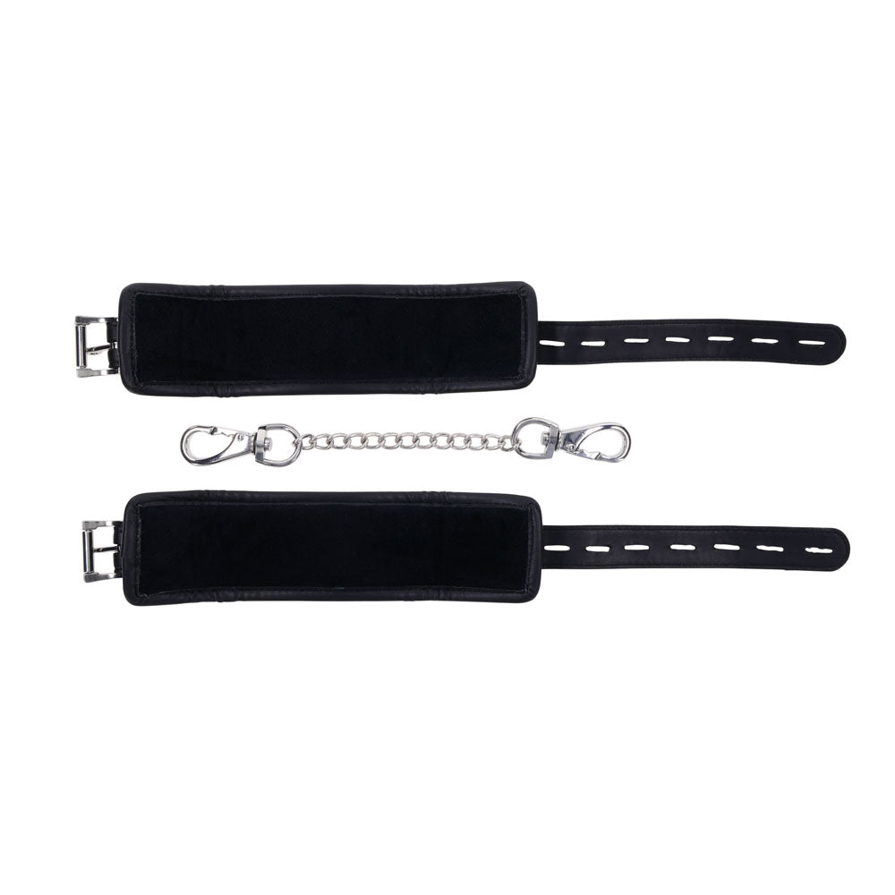 EDGE Handcuffs - Black Restraints-SS98045