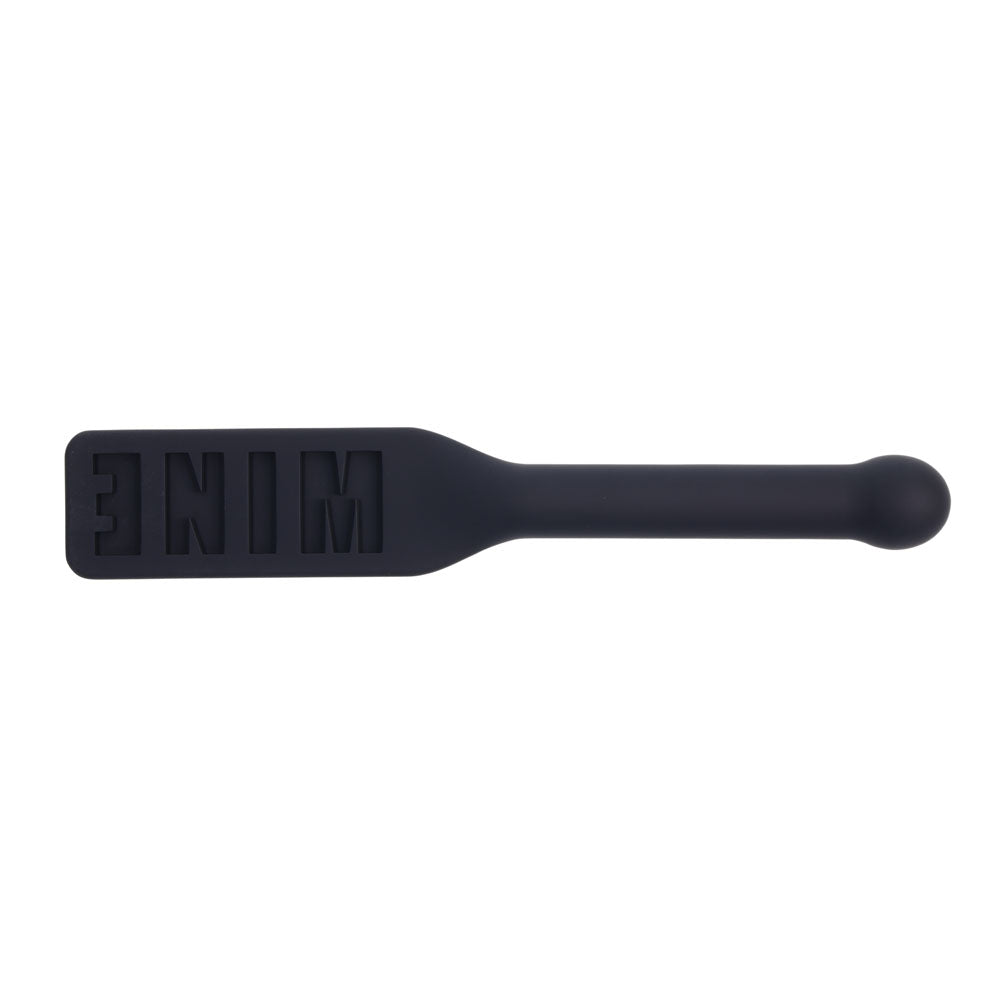 EDGE MINE Silicone Paddle - Black Spanking Paddle-SS98047