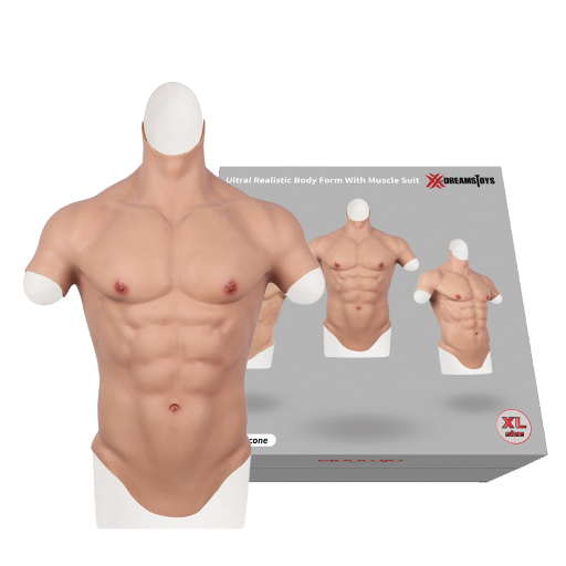 XX-DREAMSTOYS Ultra Realistic Muscle Suit Men Size XL-ST256473