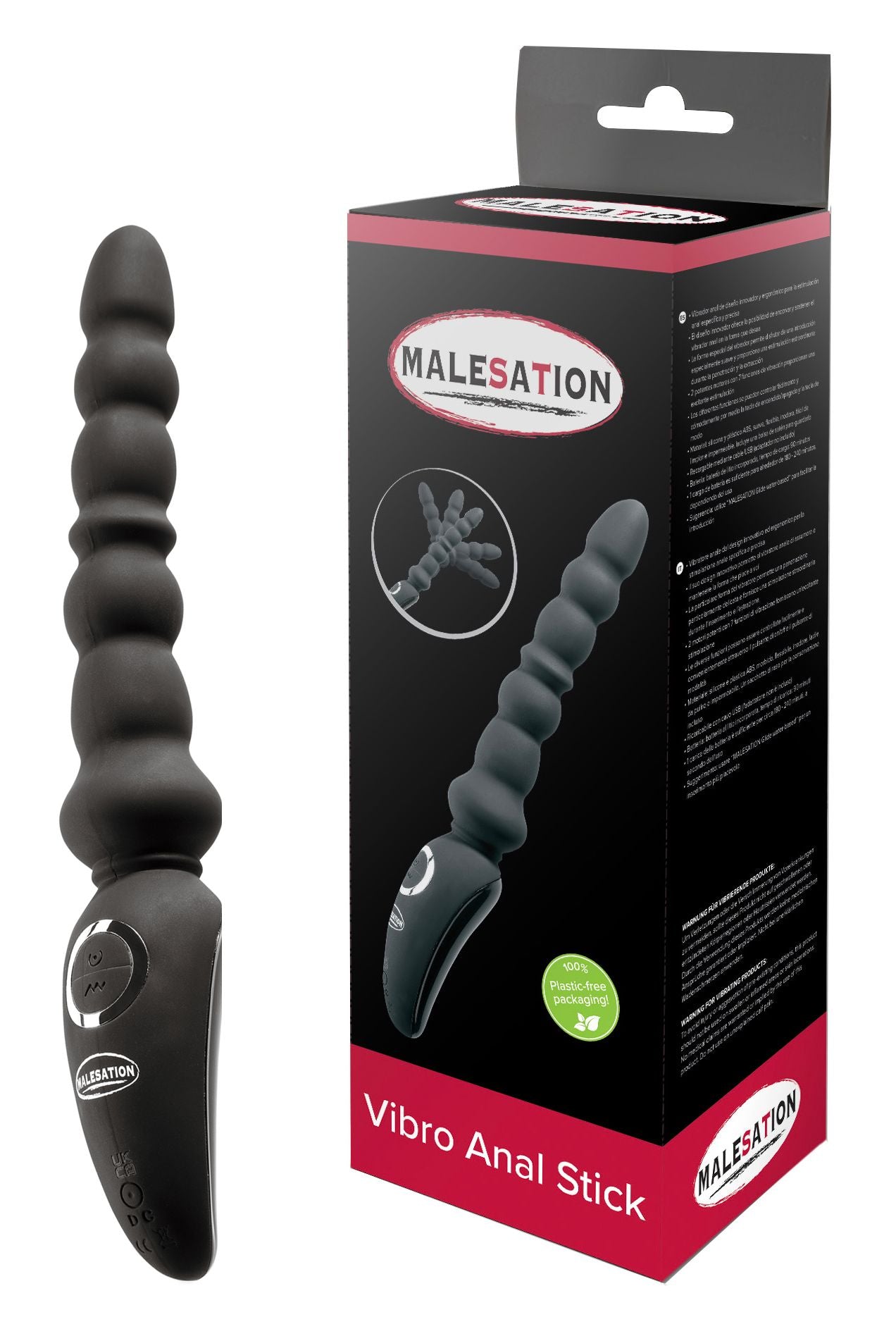 MALESATION VIBRO ANAL STICK-ST31607