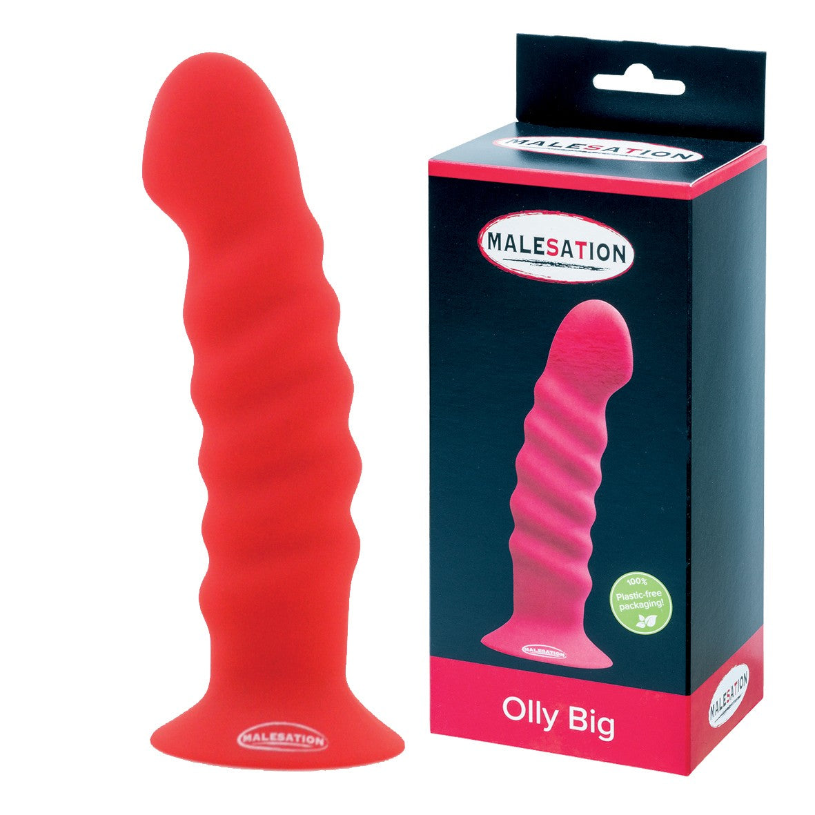 MALESATION OLLY DILDO LARGE RED-ST9901