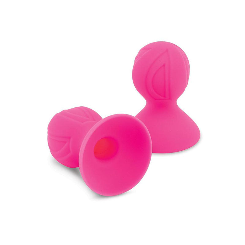 Size Up Silicone Nipple Suckers XL - Pink - Set of 2-SU103