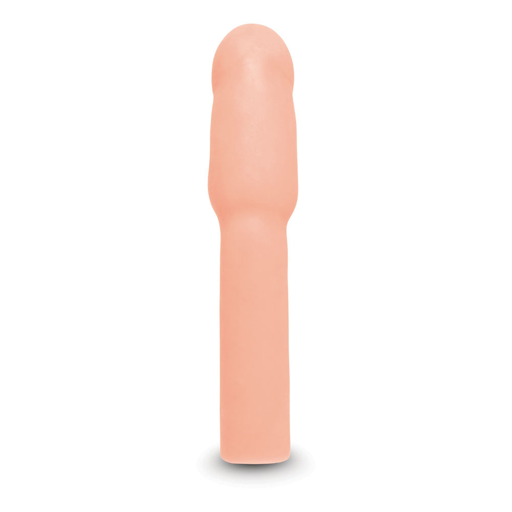 Size Up Realistic 4 Inch Penis Extender - Flesh 10.1 cm (4) Penis Extension Sleeve-SU407