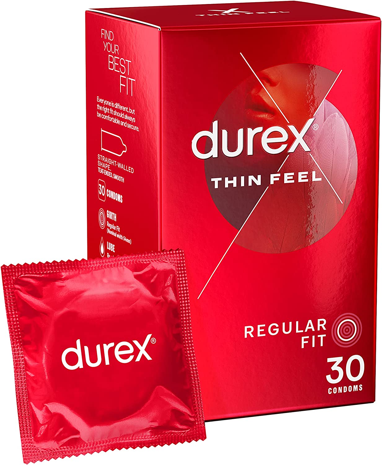Durex 3 x 30 Pack  Fetherlite Ultra Thin Feel - Ultra Thin Condoms -