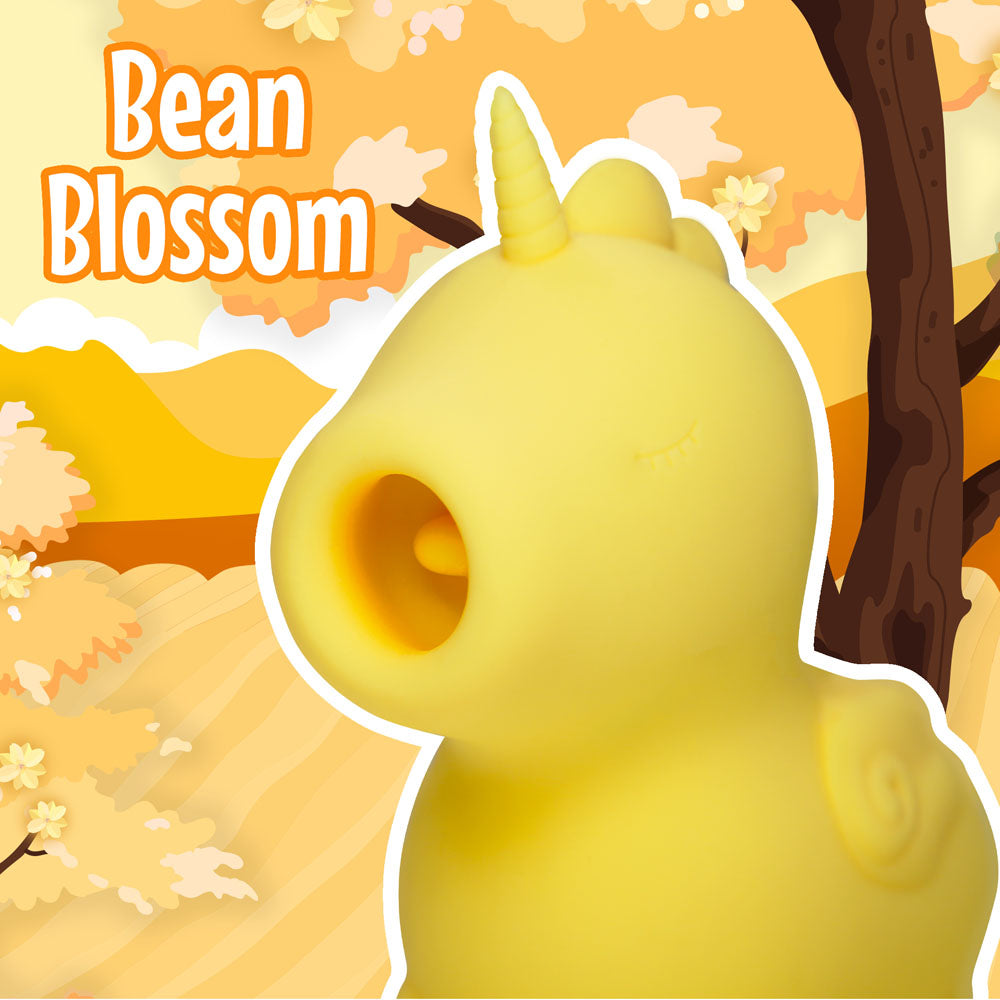 Unihorn - Bean Blossom - Yellow USB Rechargeable Flicking Stimulator-UNIBB