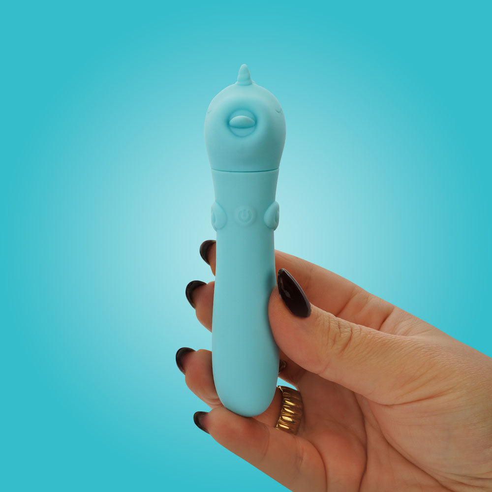 Unihorn - USB Bullet - Mountn Peak - Teal USB Rechargeable Vibrating Bullet-UNIMPBUL