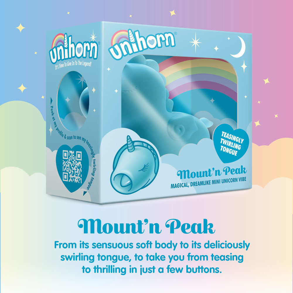 Unihorn - Mountn Peak - Lilac USB Rechargeable Flicking Stimulator-UNIMP