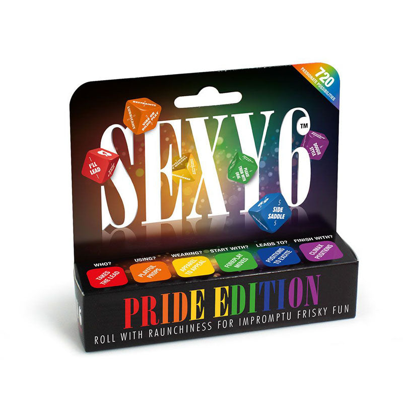 Sexy 6 - Pride Edition - Couples Dice Game-USS6P