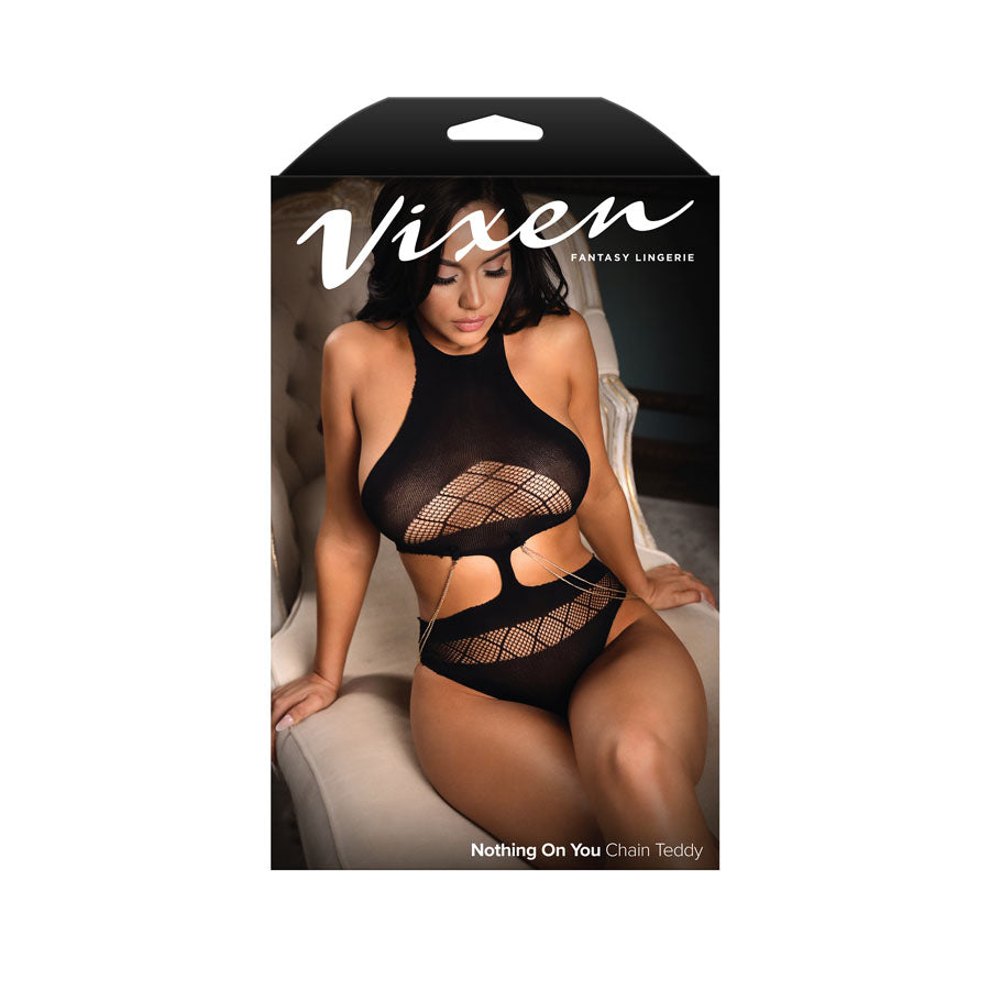 VIXEN NOTHING ON YOU - 1Size - Black - One Size-V808-OS-B