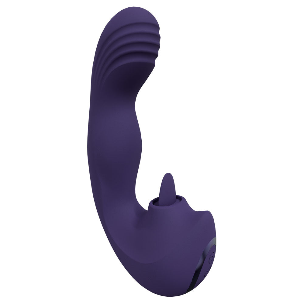 VIVE Yumi - Purple - Purple USB Rechargeable Triple Motor Vibrator-VIVE060PUR