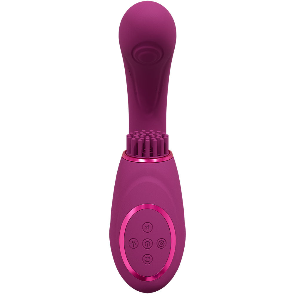 VIVE Gen - Pink - Pink USB Rechargeable Triple Motor Vibrator-VIVE061PNK