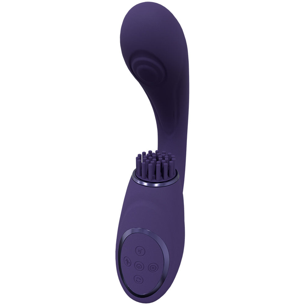 VIVE Gen - Purple - Purple USB Rechargeable Triple Motor Vibrator-VIVE061PUR