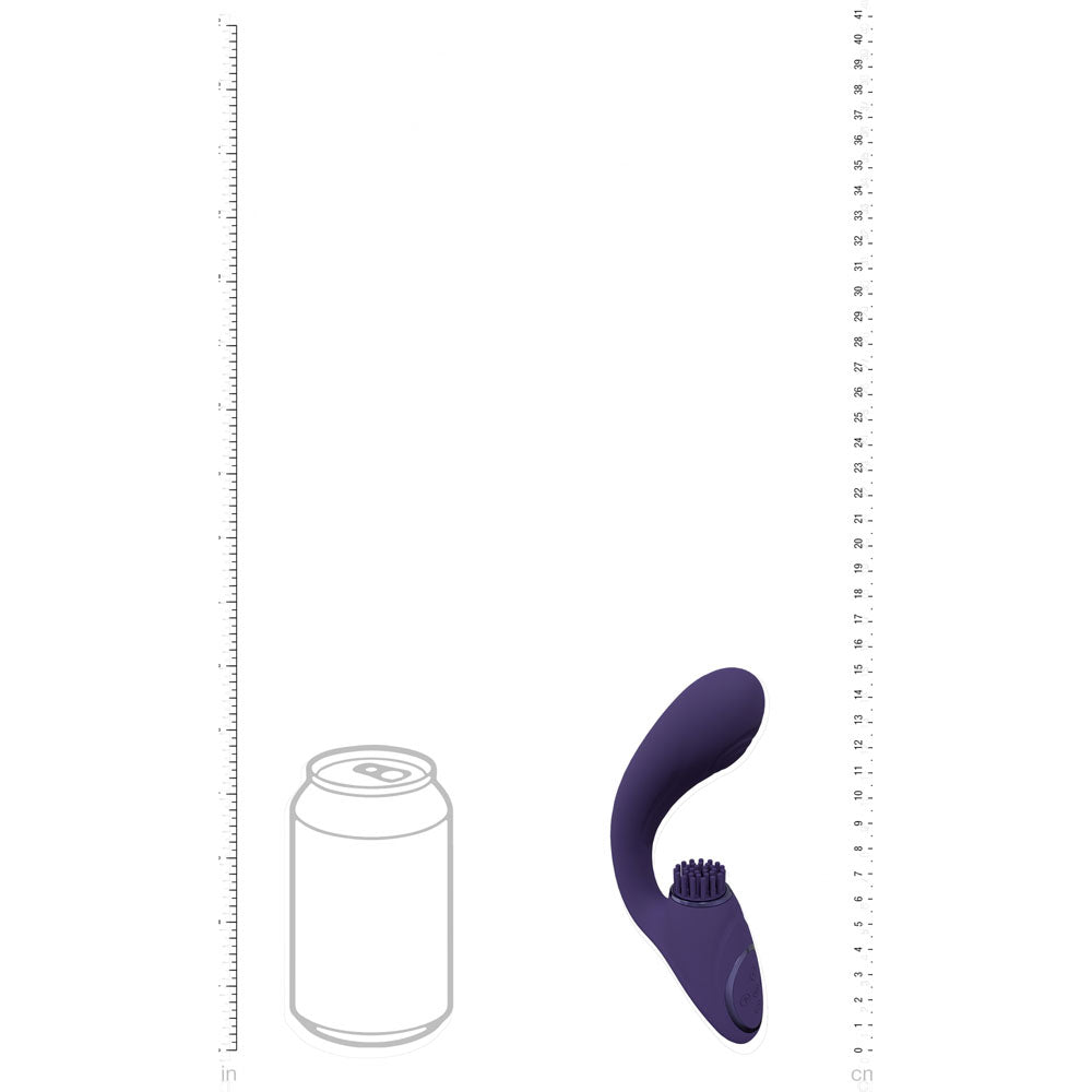 VIVE Gen - Purple - Purple USB Rechargeable Triple Motor Vibrator-VIVE061PUR