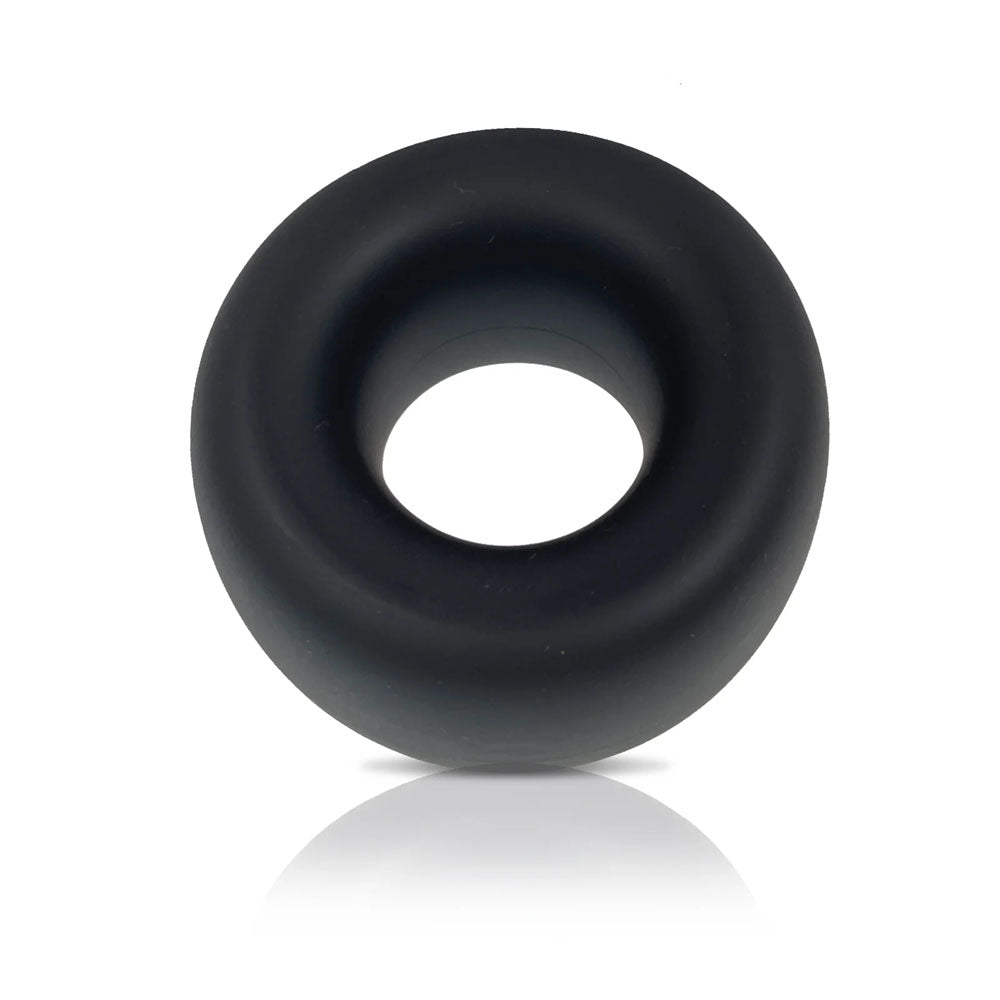 VERS Liquid Silicone Steel Motion Ball Stretcher - Black Ball Stretcher Ring with Steel Motion Balls-VRS-2206