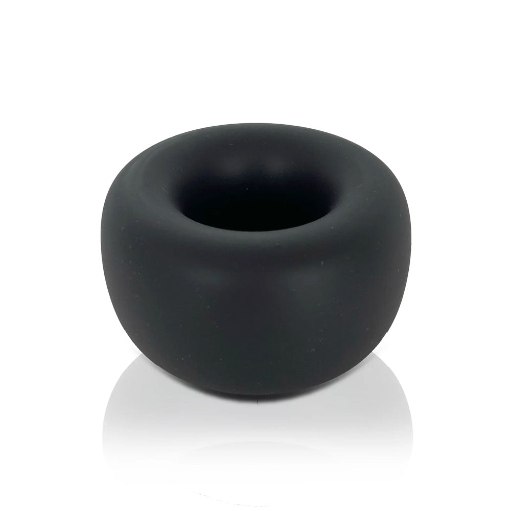 VERS Liquid Silicone Steel Motion Ball Stretcher - Black Ball Stretcher Ring with Steel Motion Balls-VRS-2206