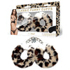 WhipSmart Classic Furry Cuffs - Leopard-(ws1504)