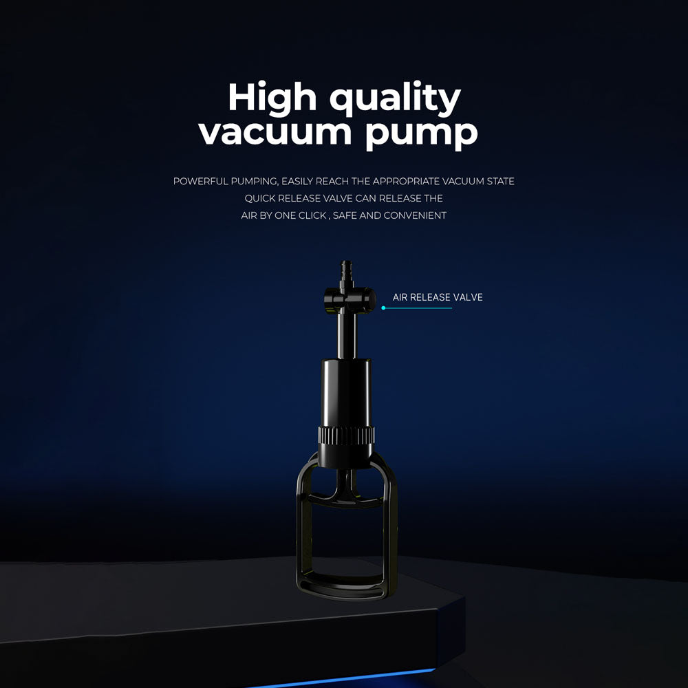 LuvPump ClassiMax XL Professional Power Pump - Clear Extra Large Penis Pump-Z103-12-3.0