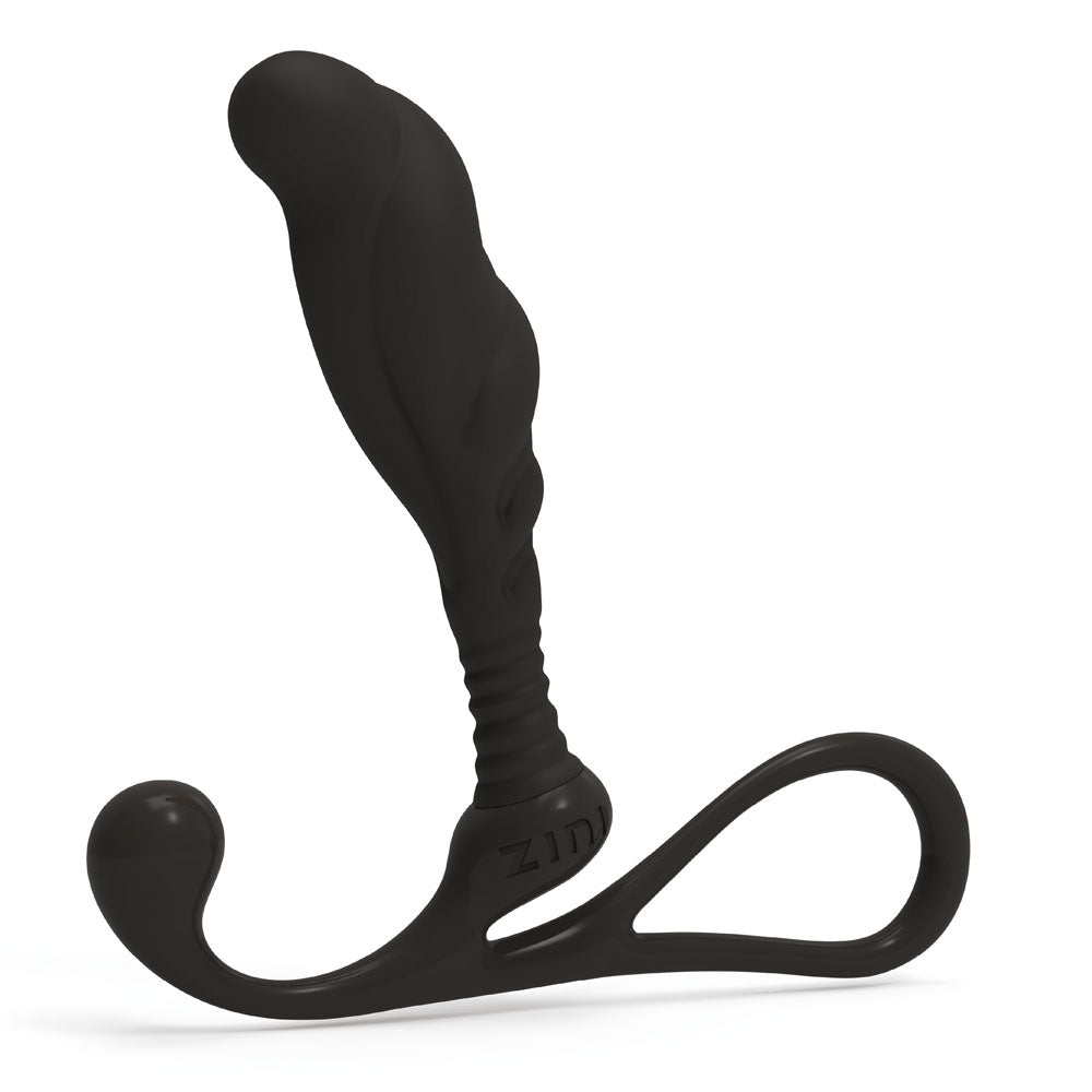 Zini Janus Anti Shock - Medium - Black Medium Prostate Massager-ZA502