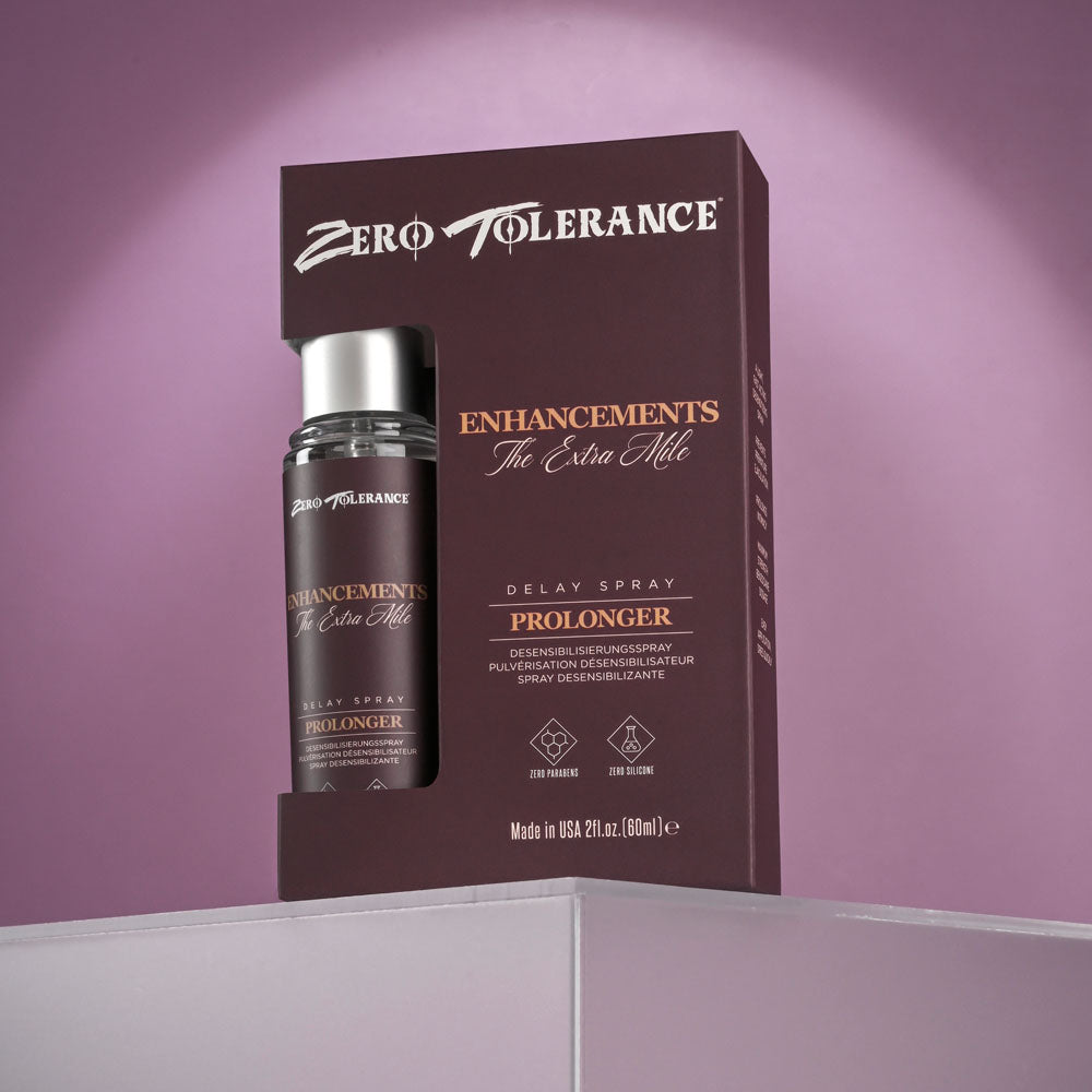 Zero Tolerance Enhancements - The Extra Mile - Delay Spray for Men - 60 ml Spray-ZE-LU-4363-2