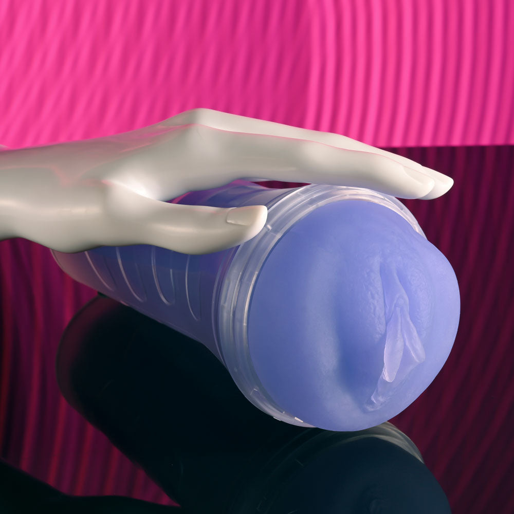 Zero Tolerance POP ON THE GLOW - Glow in Dark Purple Vagina Stroker-ZE-MS-5575-2