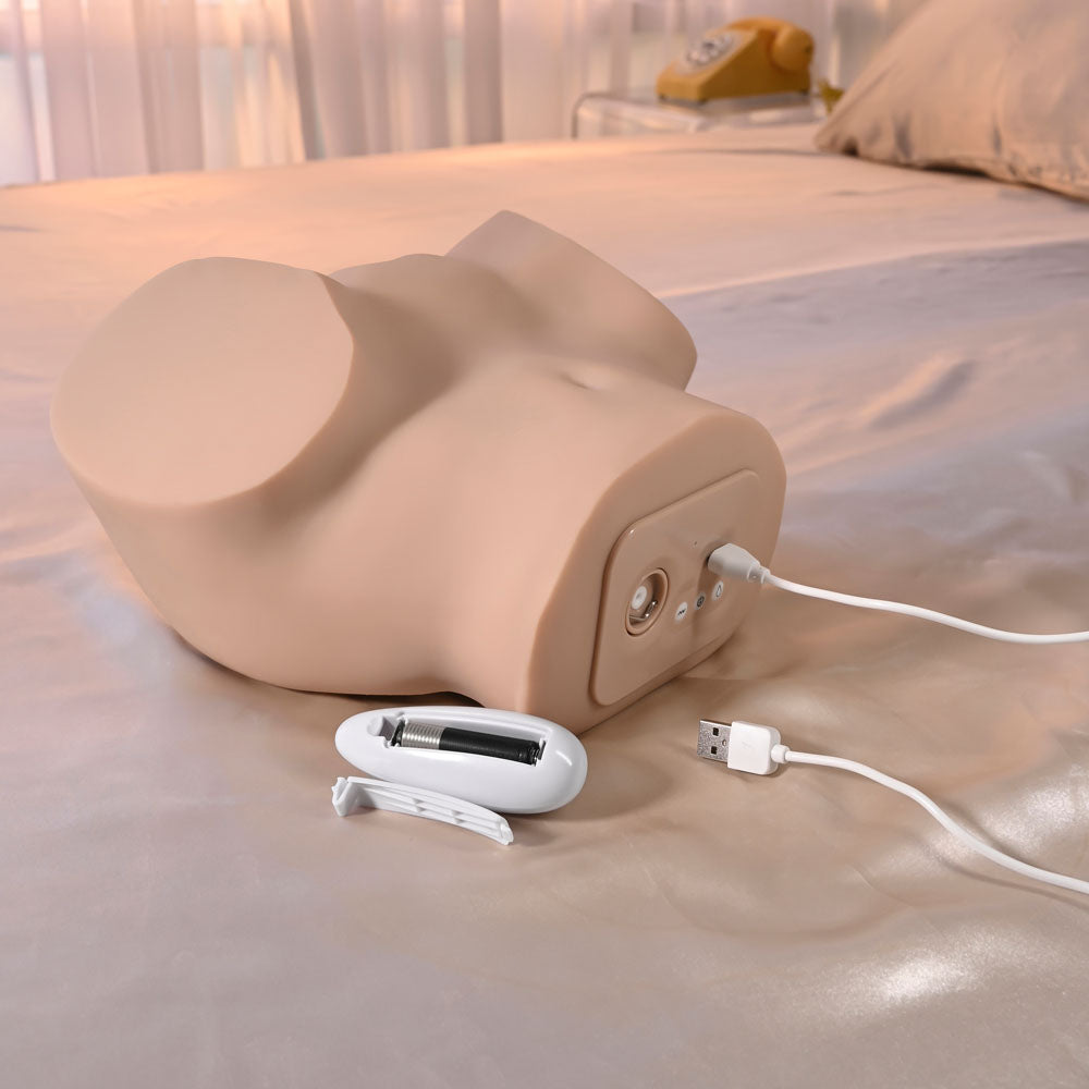 Zero Tolerance SQUIRT FOR ME SASHA GREY - Flesh USB Rechargeable Realistic Squirting Masturbato