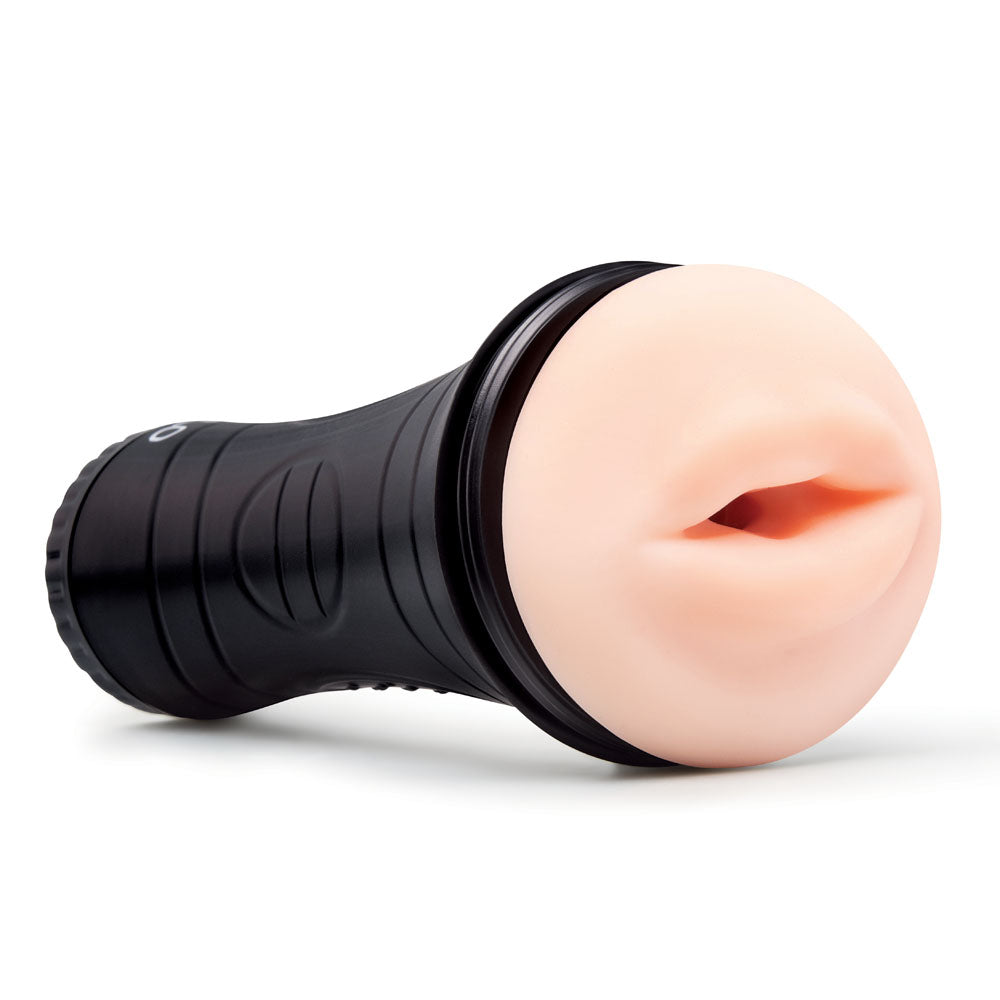 Zolo STROKE OFF Deep Throat BJ - Flesh Mouth Stroker - ZO-3017