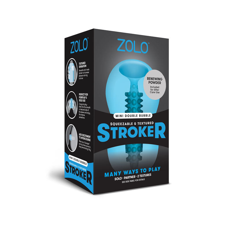 Zolo Mini Double Bubble Stroker - Blue Mini Stroker-ZO-6026