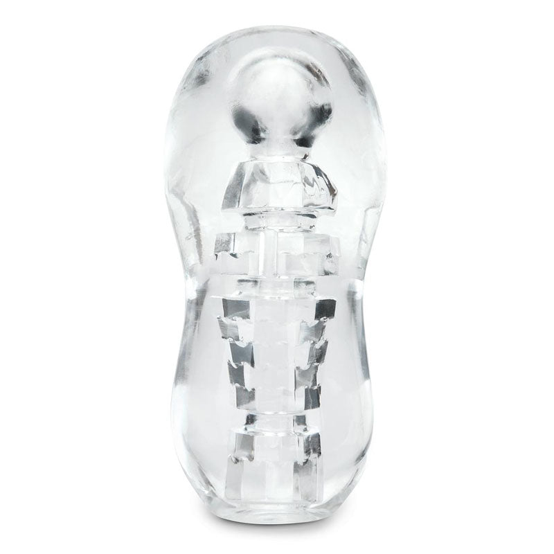 Zolo Gripz - Spinner - Clear Stroker Sleeve-ZO-6041