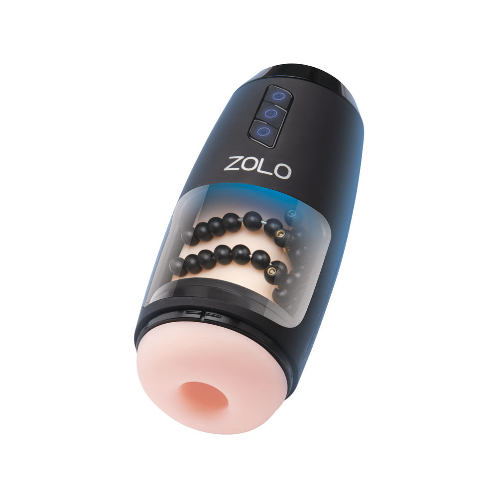 Zolo Upstroke - Flesh USB Rechargeable Auto Thrusting Masturbator-ZO-6076