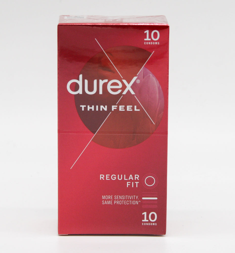 Durex Fetherlite Thin Feel - Thin Condoms - 10 Pack