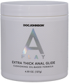 Extra Thick Anal Glide - Cushioning Oil-Based Formula - 4.5 Oz.