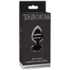 Butt Plug With Diamond Jewel S (Black)-17116-BLACK