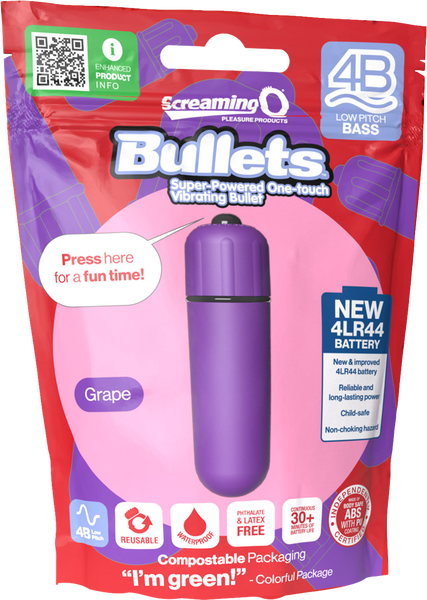 Bullets 4B Low Pitch Bass (Grape)