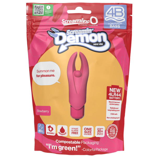 Demon 4B Low Pitch Bass (Strawberry)