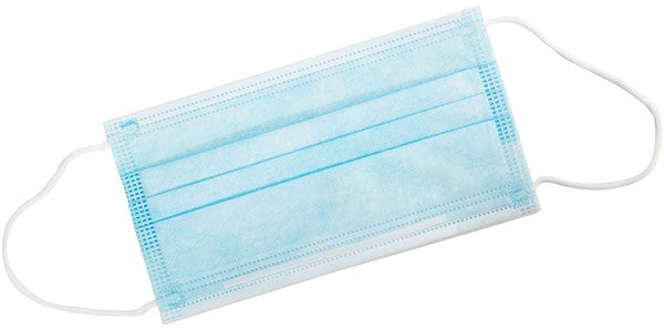 Disposable Face Mask (Blue) (50 X Pack)